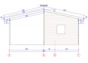 Баня 6*3 с террасой
